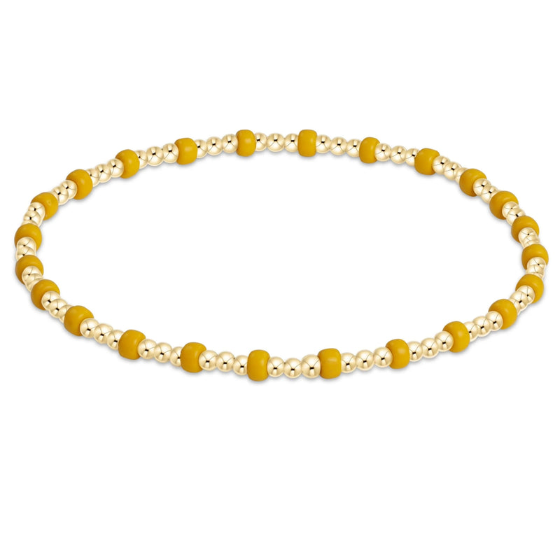 Gameday Hope Gold Sincerity Bracelet - Golden Yellow