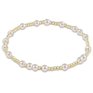 Hope Unwritten Pearl 4MM Bracelet