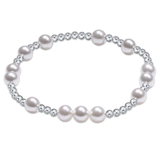 Hope Unwritten Pearl 6mm Sterling Bracelet - J.A. Whitney