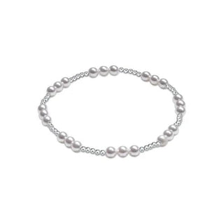 Joy Pearl 4mm Sterling Bracelet - J.A. Whitney