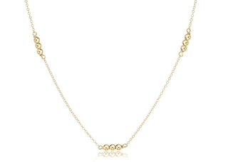 15" Choker Joy Simplicity Chain Gold - Gold 3mm