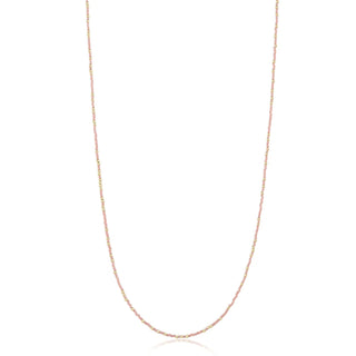 37" Necklace Hope Unwritten - Peach