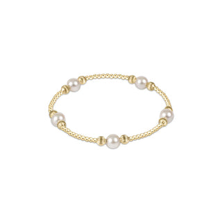 Purpose Pearl 6MM Bead Bracelet Dignity by enewton