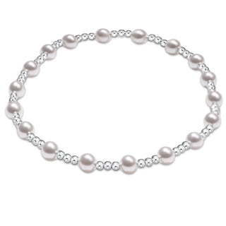 Sincerity Pearl 4mm Sterling Bracelet - J.A. Whitney