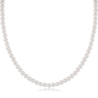 17" Choker Beaded - Classic Pearl 4mm - J.A. Whitney