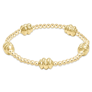 Admire Gold 3mm Bead Bracelet - Gold - J.A. Whitney
