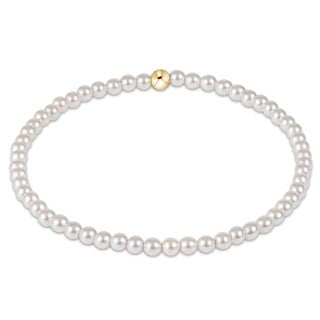 egirl Classic Pearl 3mm Bracelet - J.A. Whitney