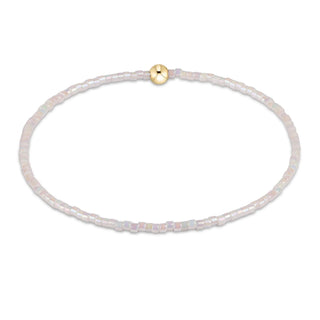 egirl Hope Classic Bracelet - Silky White - J.A. Whitney