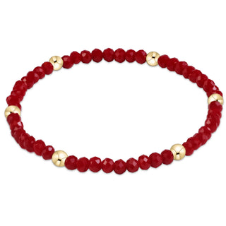 Gameday Flirty Presence Bracelet - Crimson - J.A. Whitney