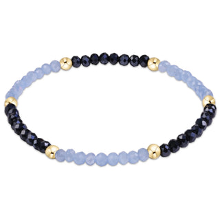 Gameday Flirty Presence Bracelet - Light Blue - Navy - J.A. Whitney