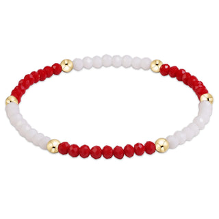 Gameday Flirty Presence Bracelet - Red - White - J.A. Whitney