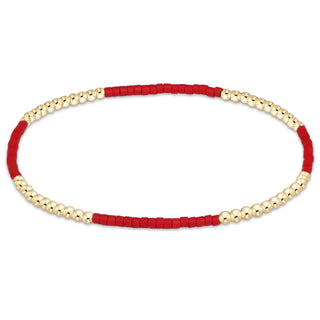 Gameday Hope Blissful Bracelet in crimson by enewton