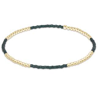 Gameday Hope Blissful Bracelet in dark green by enewton