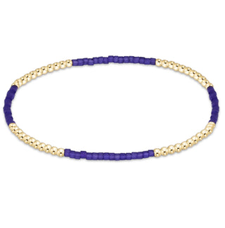 Gameday Hope Blissful Bracelet in purple by enewton