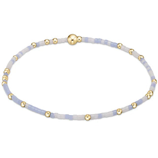 Gameday Hope Unwritten Bracelet - Light Blue - White