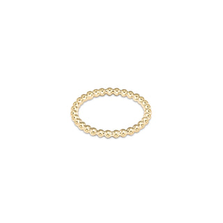 Classic Gold 2mm Bead Ring - J.A. Whitney
