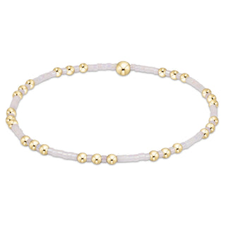 Hope Joy Bracelet - Silky White - J.A. Whitney