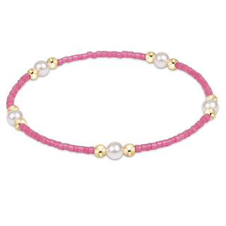 Hope Purpose Pearl Bracelet - Bubblegum - J.A. Whitney