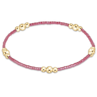 Hope Purpose Gold Bracelet - Pink Champagne