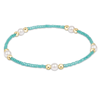 Hope Purpose Pearl Bracelet - Sea Glass - J.A. Whitney