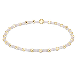 Hope Sincerity Bracelet Silky White by enewton