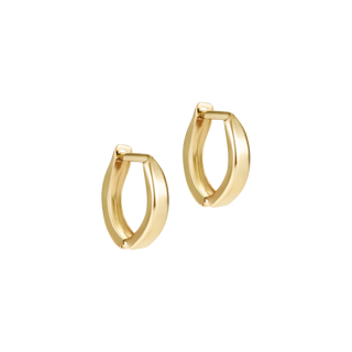 Huggie Gold 0.5" Hoop - J.A. Whitney