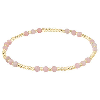 Joy Gem 3mm Bracelet - Pink Opal - J.A. Whitney