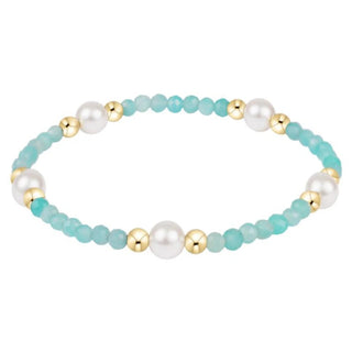 Purpose Pearl 6mm Gem Bracelet - Amazonite - J.A. Whitney