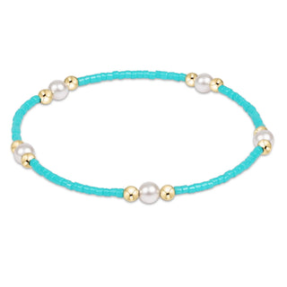 Hope Purpose Pearl Bracelet - Turquoise - J.A. Whitney