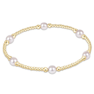 Purpose Pearl 5MM Gold Bracelet