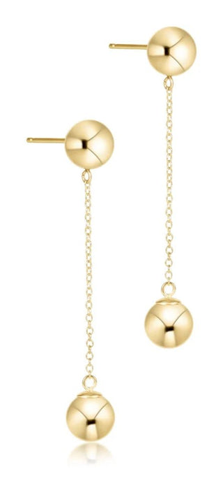 Simplicity Chain Gold Drop - Gold 8MM - J.A. Whitney