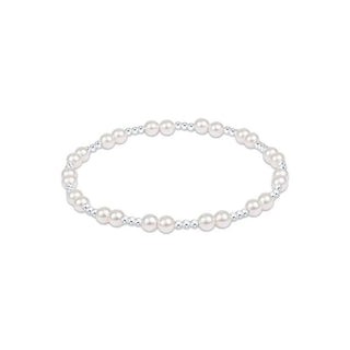 Together Pearl 4mm Sterling Bracelet - J.A. Whitney