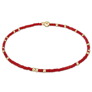 Gameday Hope Unwritten Bracelet - Bright Red - J.A. Whitney