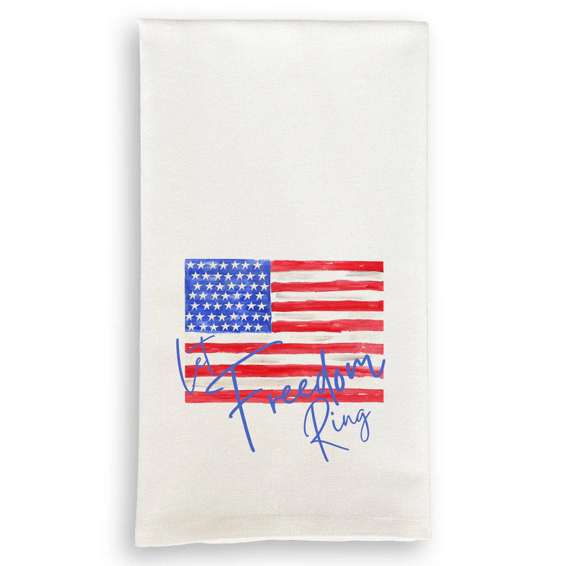 Let Freedom Ring Dish Towel