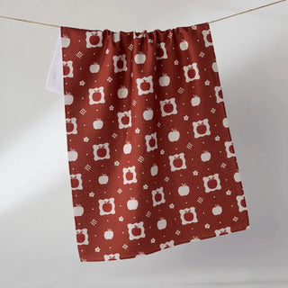 Cider Mill / Clay Red Tea Towel