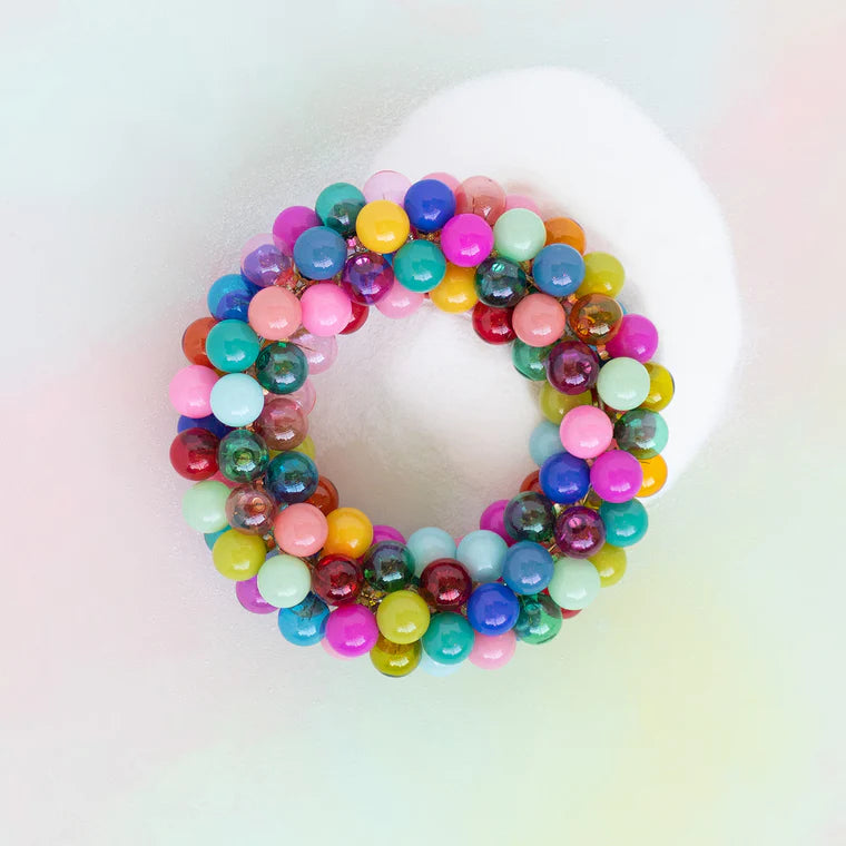 Sugar Plum Ball Wreath 12"