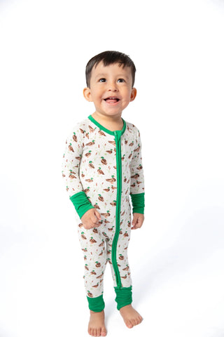 Mallard Long Sleeve Zip PJ - J.A. Whitney