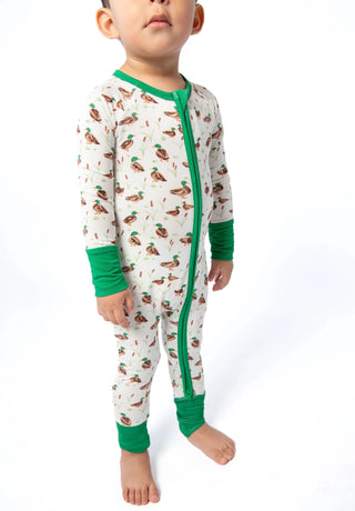 Mallard Long Sleeve Zip PJ - J.A. Whitney