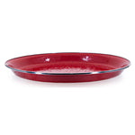 Solid Red Large Tray