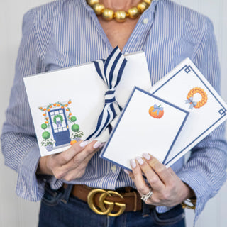 5x7 Pumpkin Wreath Notepad