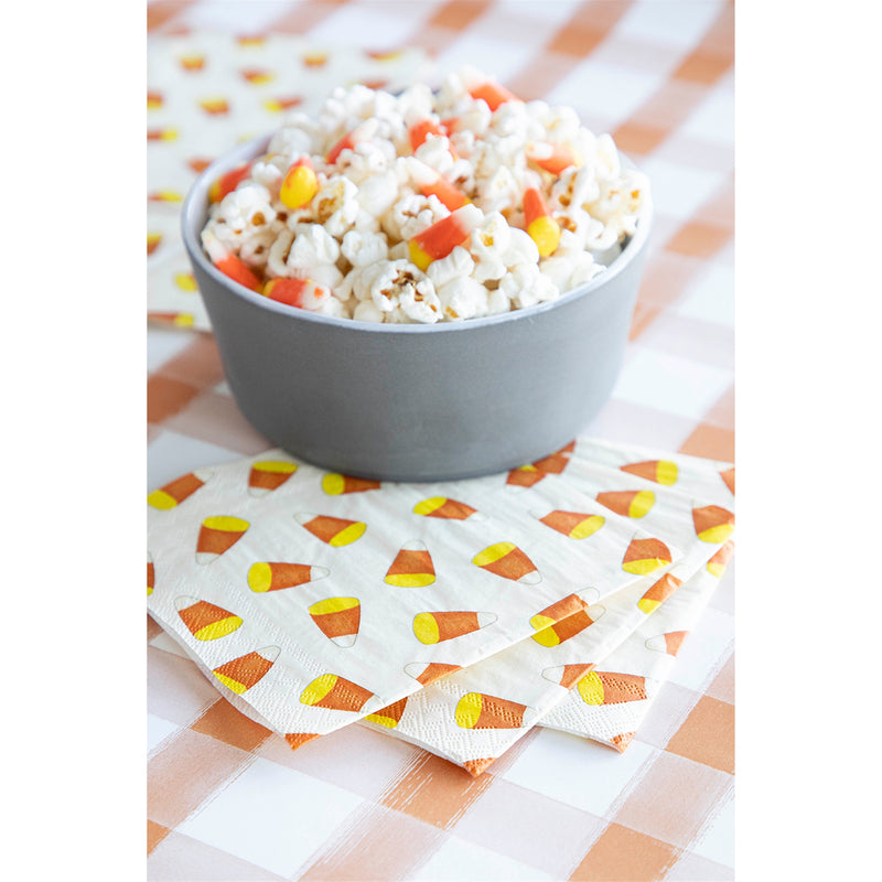 Candy Corn Cocktail Napkin