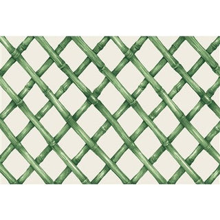 Green Lattice Placemat