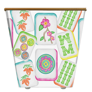 Mahjong Neon Cachepot Candle