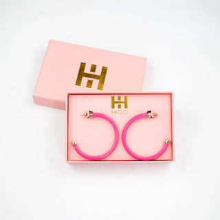Hot Pink Hoops - J.A. Whitney