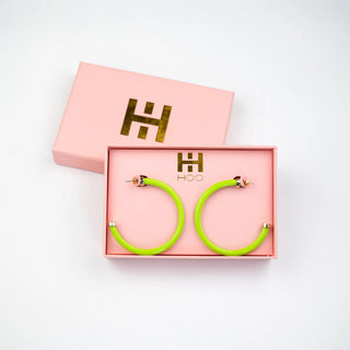 Lime Green Hoops - J.A. Whitney