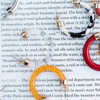 Mini Clear Hoops - J.A. Whitney