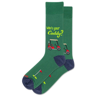 Who's Your Caddy - Men's Crew Socks - J.A. Whitney