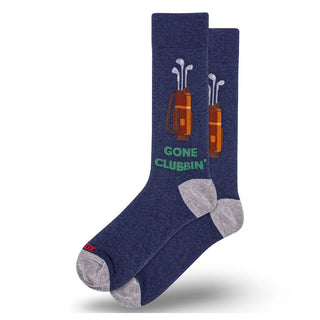 Gone Clubbin' - Men's Crew Socks - J.A. Whitney