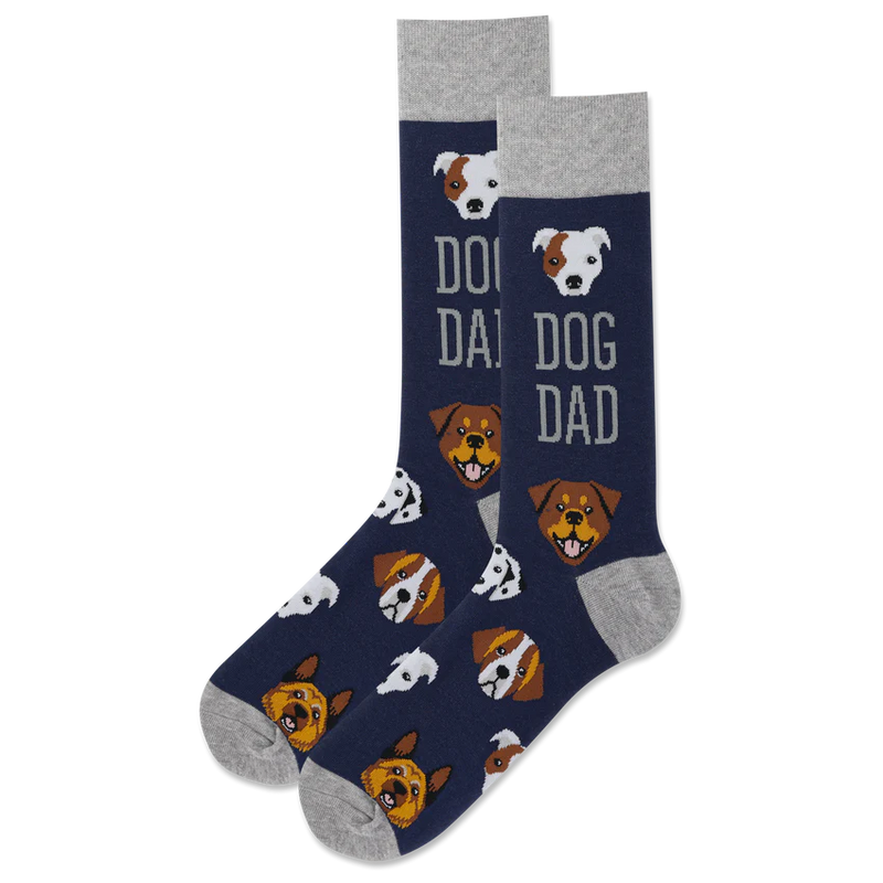 Dog Dad - Men's Crew Socks