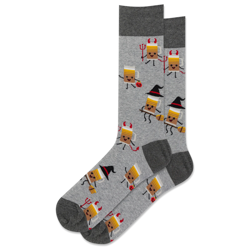 Halloween Beer - Men's Crew Socks